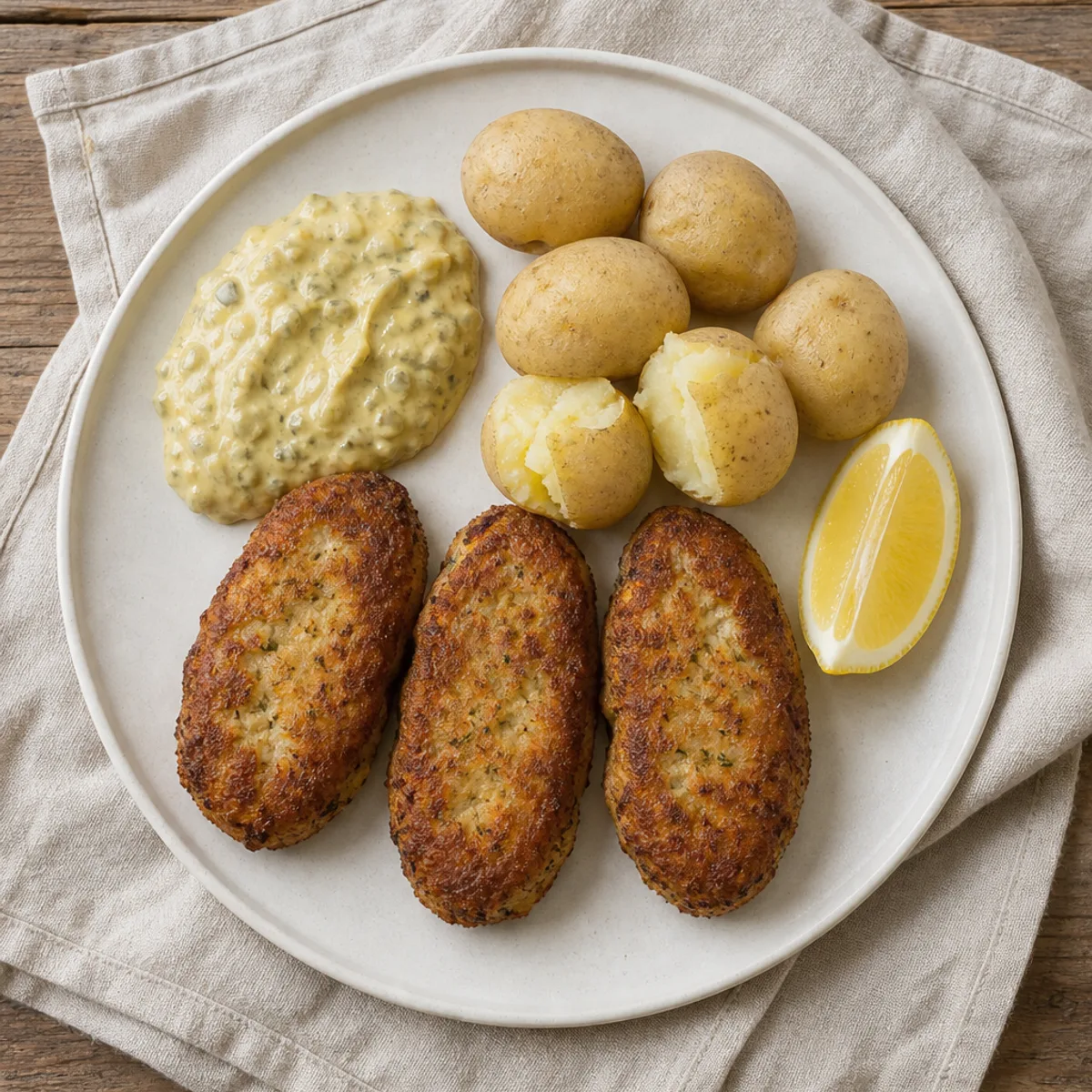 Fish Cakes with Remoulade