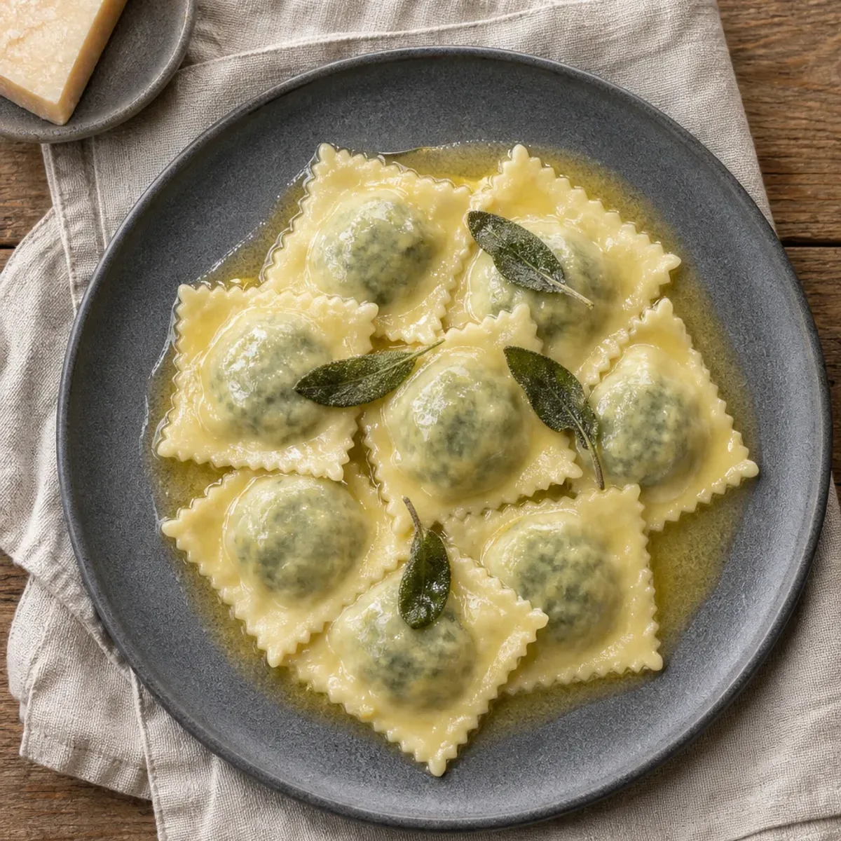 Ricotta & Spinach Ravioli