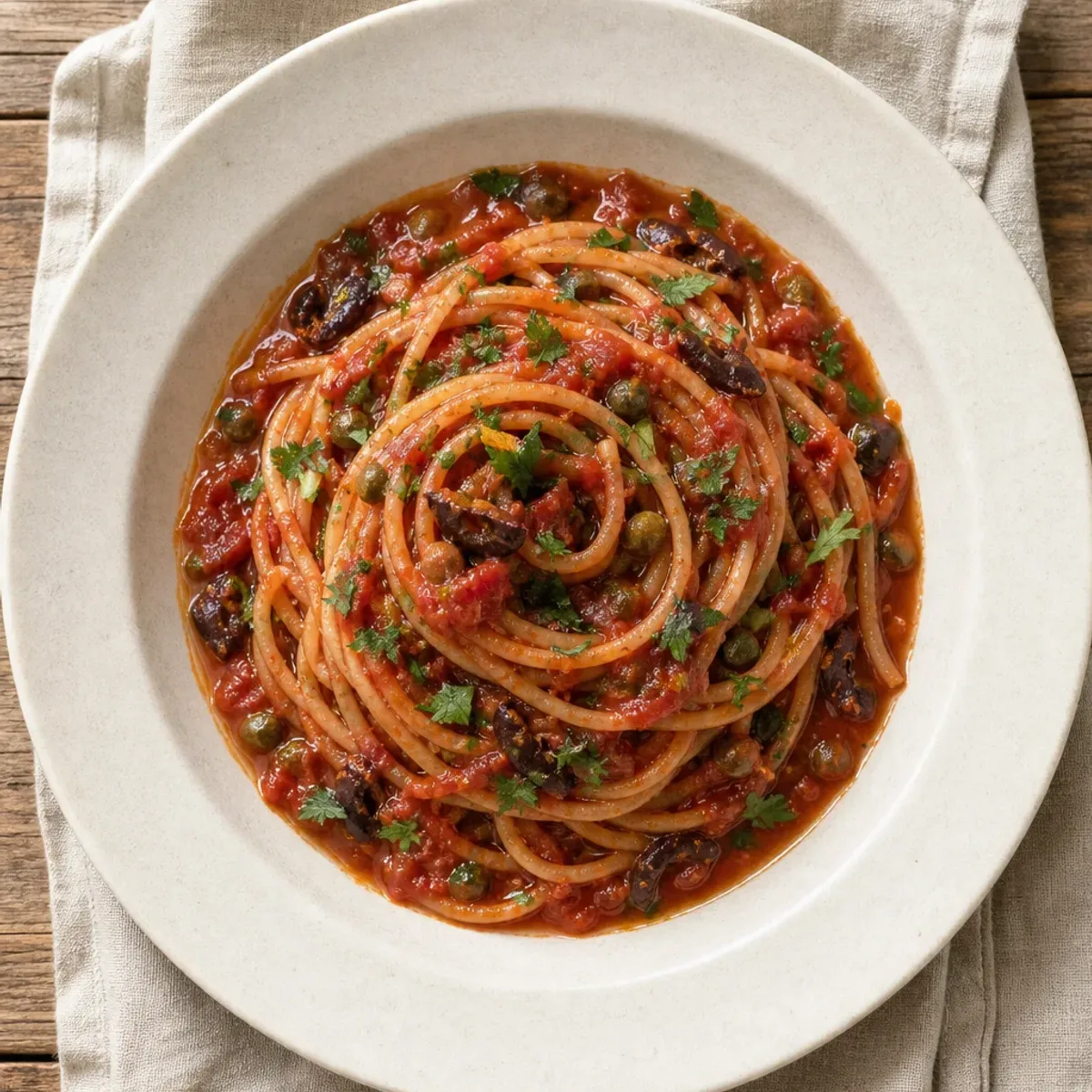 Spaghetti alla Puttanesca