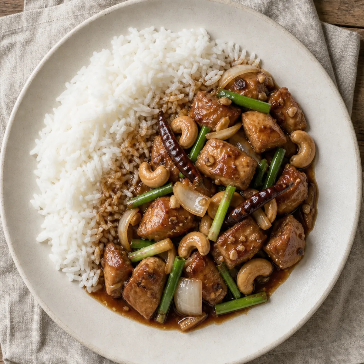 Thai Cashew Chicken