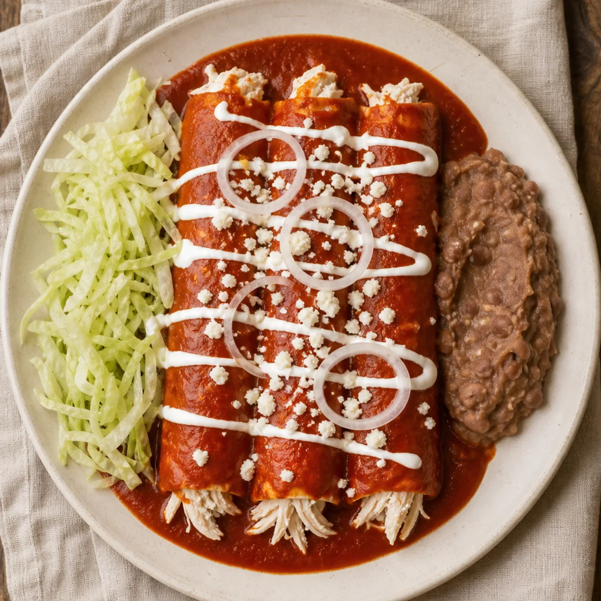 Red Enchiladas
